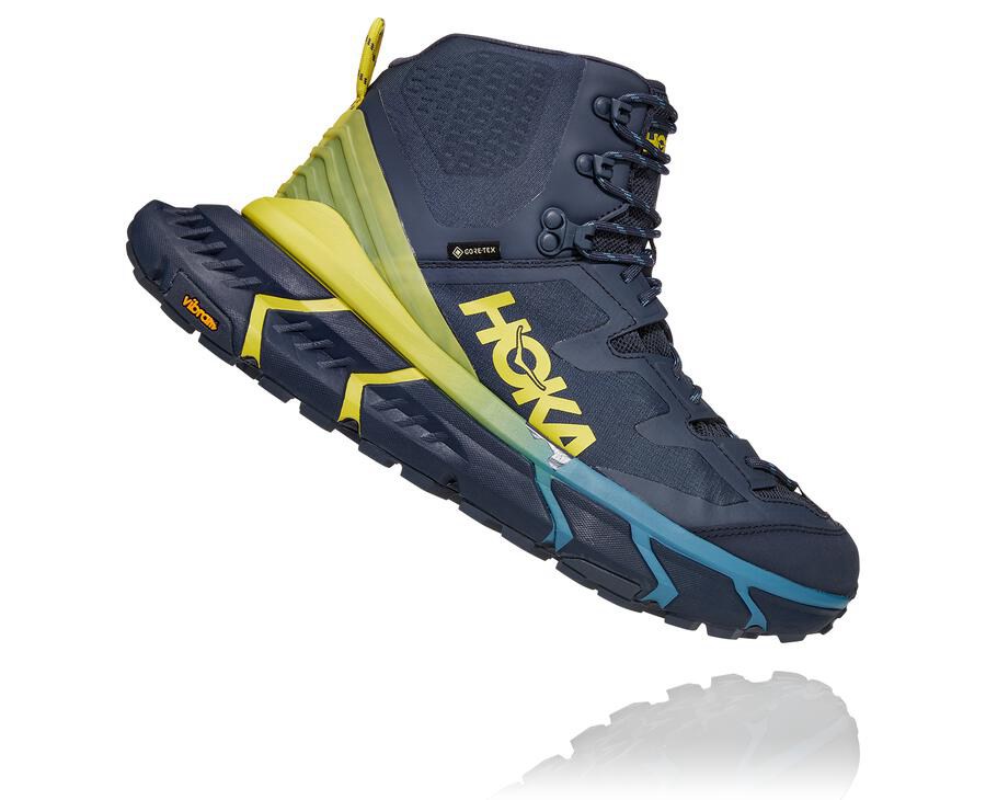 Hoka One One Wandelschoenen Heren - Tennine Hike Gore-Tex - Blauw - YB2940853